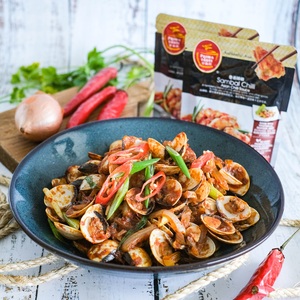 ซอสปรุงอาหารรสเลิศ18เดือนซอสปรุงรส Sambal Chilli 80กรัม/แพ็คเก็ตสำหรับกุ้งปลาหมึกปลาไก่