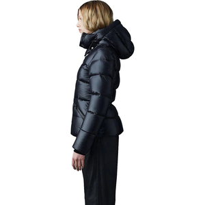 Chaquetas con capucha para mujer, Abrigo acolchado de burbujas, hecho a medida, impermeable, de talla grande, para invierno - Product Image 3