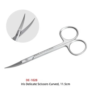 คีมห้ามเลือดสแตนเลส 1 ชิ้น - แบบตรงและโค้ง, กรรไกรสำหรับทันตกรรมและจักษุวิทยา, เครื่องมือผ่าตัดสำหรับทันตแพทย์ - Product Image 6