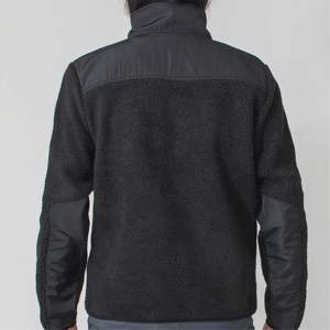 Chaqueta de lana Sherpa con cremallera completa de primera calidad-Ropa de abrigo cómoda y acogedora con cremallera-Ideal para clima frío y ropa informal - Product Image 5