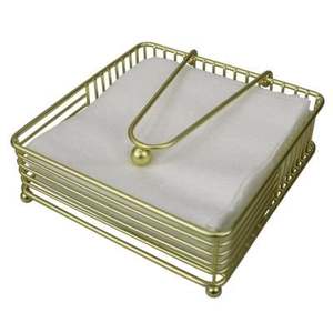 Porte-serviettes et porte-mouchoirs en métal de style américain élégant, autoportant, écologique, best-seller - Product Image 6