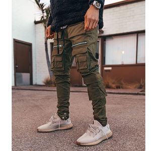 Pantalon cargo homme streetwear confortable à 6 poches, personnalisable, meilleures ventes, meilleurs prix - Product Image 4