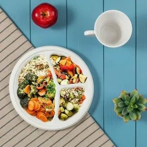 Platos de bagazo de caña de azúcar ecológicos - Product Image 6