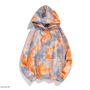 Alta calidad al por mayor suéter grueso logotipo personalizado tie Dye sudaderas con capucha de secado rápido Unisex algodón poliéster Tie Dye sudaderas con capucha OEM - Product Image 2