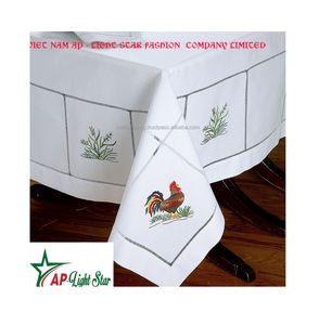 Vietnam Luxury Design Embroidered <b>Table</b> <b>Cloth</b> From Vietnam Best Supplier Contact Us for Best Price - Product Image 1