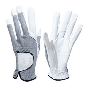 Gant de golf respirant à doigts entiers en cuir véritable et peau de mouton, idéal pour l'entraînement sportif en extérieur - Product Image 2