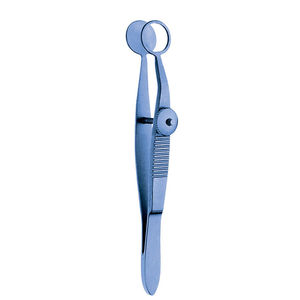 Pinzas para Chalazión de Acero Inoxidable Recubiertas de Azul de 20 mm, Instrumento Quirúrgico Oftálmico, Pinzas para Chalazión de Párpados - Product Image 6