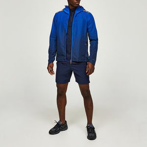 Conjuntos cortavientos para hombre, precio al por mayor, entrenamiento ligero, informal, al aire libre, impermeable, para todas las estaciones, conjuntos de pantalones cortos cortavientos, OEM - Product Image 1