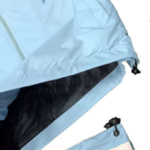 ชุดออกกำลังกายวิ่งออกกำลังกายน้ำหนักเบาชุดกันลมเข้ารูปกันน้ำชุดกันลม2ชิ้น - Product Image 4