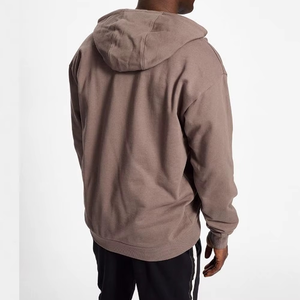 Sudadera para Hombre, Corte Regular, Informal, Tejida, Manga Larga, Color Sólido, Diseño con Bolsillo, para Otoño - Product Image 5