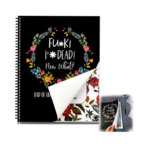 Diario di gratitudine in lino con copertina rigida personalizzata che stampa diario di consapevolezza con pagine guidate non datate - Product Image 1