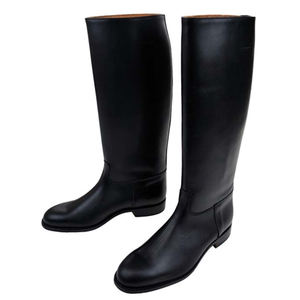 Nuevo último diseño Botas de cuero para montar a caballo Requisitos personalizados de alta calidad Botas de montar a caballo de Cuero 100% - Product Image 1