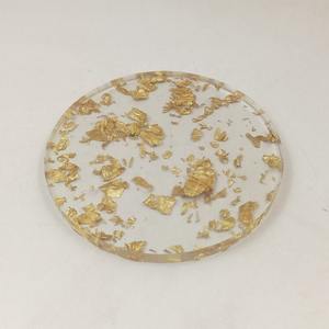 Resin <b>Coasters</b> <b>with</b> <b>Holder</b> | Premium Decorative <b>Coaster</b> <b>Set</b> - Product Image 2