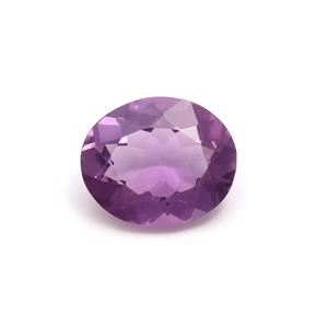 Piedra facetada de amatista púrpura Forma ovalada Fabricación de joyas de amatista Suministro a granel Gemas cortadas de amatista - Product Image 1