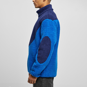 Best Material <b>Sherpa</b> Jacket For <b>Man</b> Premium Quality Custom <b>Man</b> Jackets Winter Season Premium Custom <b>Sherpa</b> <b>Fleece</b> <b>Men's</b> Jackets - Product Image 2