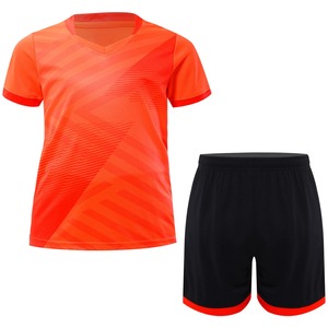 ชุดกีฬาสำหรับฝึกซ้อมฟุตบอลเด็กผู้ชายเสื้อผู้รักษาประตูเสื้อแขนสั้นเสื้อยืดชุดฟุตบอล - Product Image 2