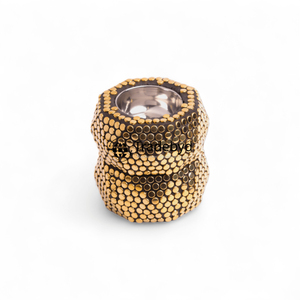 Elégant brûleur d'encens Mubkhar en bois pour la décoration intérieure, l'aromathérapie et l'utilisation rituelle culturelle par Tradebyd - Product Image 2