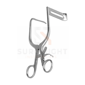 FELER Retractores Ducker 70x10mm L Hook Spine Retractor con hoja derecha Instrumentos de acero inoxidable hechos por Surgiright Instruments - Product Image 5