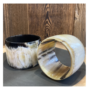 ที่ใส่ผ้าเช็ดปากรูปเขาควายธรรมชาติตกแต่งโต๊ะสำหรับบ้าน - Product Image 1