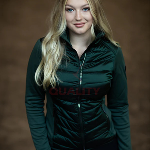 Veste d'équitation de performance pour femme imperméable respirante coupe extensible design équestre élégant pour la durabilité du confort - Product Image 5