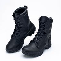 Bottes de combat tactiques ultra légères épaissies anti-dérapantes bottes d'entraînement de sécurité en plein air