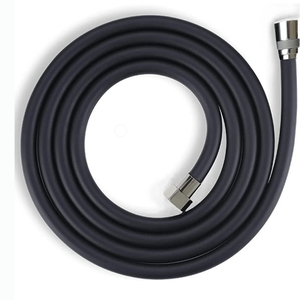 สายฉีดชำระห้องน้ำ PVC สีดำ ทนทานพิเศษ ไม่แตกหัก - Product Image 1