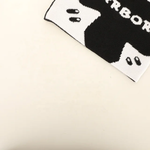 Bonnet brodé unisexe en acrylique de haute qualité, bonnet tricoté avec étiquette tissée et teint avec tête de mort, vente en gros de bonnet de ski d'hiver Gorras - Product Image 4