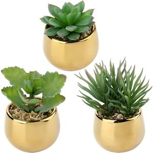 Florero de Metal de Color dorado con diseño martillado con soporte Decoración lujosa para el hogar para impresionantes arreglos florales - Product Image 5