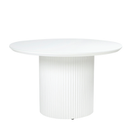 Table de salle à manger ronde légère en béton de luxe Table en ciment au design moderne pour salon Meubles élégants Vente en gros