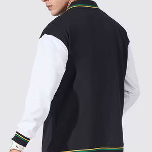 Offre Spéciale veste en laine de haute qualité pour hommes avec logo imprimé personnalisé col montant long design d'hiver inspiré de High Street - Product Image 2
