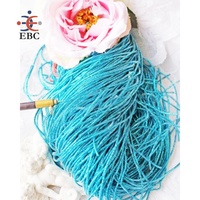 Vente en gros de fil torsadé rugueux, perle, pourpre, lingots d'or, fil de type froissé, matériel de broderie zari