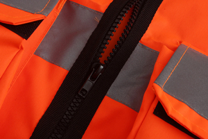 Gilet haute visibilité pour homme au design élégant, léger, anti-plis, confortable, respirant, de qualité supérieure, en vente flash - Product Image 4