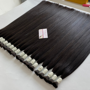 Extensiones de cabello Remy natural súper doble dibujado europeo, máquina de la mejor calidad, paquetes de trama doble, precio de fábrica - Product Image 3