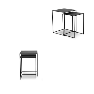 Table gigogne Gia Set de table moderne au design élégant pour maisons modernes et solutions de rangement fonctionnelles à vendre - Product Image 6