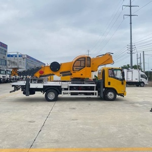 Truk <span class=keywords><strong>Platform</strong></span> Kerja Udara Isuzu 35m, Truk <span class=keywords><strong>Platform</strong></span> Kerja Teleskopik Hidrolik yang Dipasang di Truk dengan Isuzu - Product Image 3