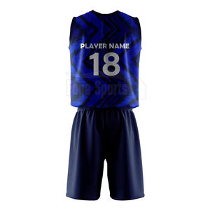 Impression de logo personnalisé de haute qualité 100% polyester respirant séchage rapide vêtements de sport de plein air ensembles d'uniformes de volley-ball - Product Image 2