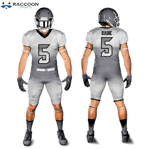 Diseño personalizado de manga corta equipo de fútbol americano uniforme transpirable sublimación ropa - Product Image 2