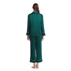 Conjunto de pijama suave para mujer, ropa de dormir con cuello en V profundo, camisas florales sexys, gran oferta - Product Image 3