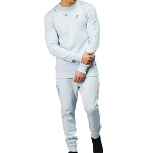 Nuevo Conjunto Deportivo Casual de Invierno para Hombre, Estampado, Desgastado, Transpirable, de Secado Rápido, Suave, 100% Algodón, Ligero, Diseño 2 en 1 - Product Image 4