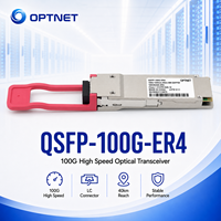 Module optique SMF testé professionnellement pour le déploiement de commutateurs et de routeurs 100GE QSFP28 100G ER4