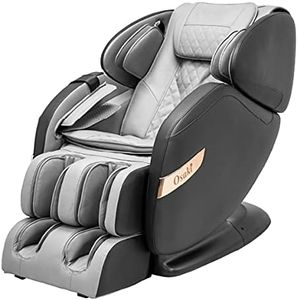 Fauteuil de massage complet Shiatsu, inclinable en position zéro gravité, avec modes automatiques, chauffage du dos et des mollets, massage des pieds, extension de repose-mollets - Product Image 4