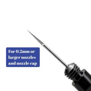 Outil de nettoyage pour pistolet aérographe Linhaiveta, aiguille de nettoyage pour aérographe pour l'art des ongles, le modèle de <span class=keywords><strong>peinture</strong></span> et les loisirs créatifs - Product Image 4