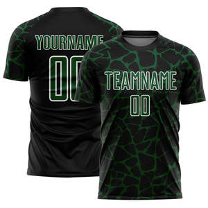 Camiseta de fútbol de manga corta para hombre, tela de secado rápido con estampado personalizado, ajuste atlético, diseño ligero y transpirable - Product Image 5