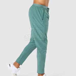 Pantalon de survêtement décontracté pour homme, taille élastique légère, coupe mi-haute, en coton de haute qualité, personnalisable avec votre propre design (marque privée) - Product Image 1