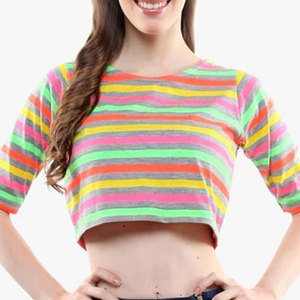 Nueva moda para mujer, cómoda, transpirable, patrón sólido, Crop Top, servicio de diseño OEM personalizado para invierno, camisetas sin mangas de talla grande - Product Image 6