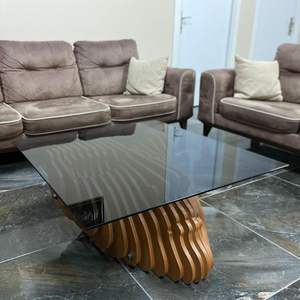 Mesa de centro moderna de lujo paramétrica única con función extraíble para la decoración de la oficina en casa y del hotel - Product Image 3