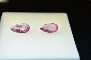 100 Uds mínimo 100% turmalina Rosa Natural cuarzo facetado en forma de pera piedras preciosas increíble calidad joyería suelta para venta al por mayor - Product Image 2