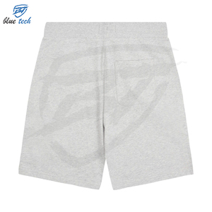 Summer Casual Wear Men's 100% Cotton Solid Quick Dry Custom Printed Logo <b>Canvas</b> Shorts with Drawstring Closure - Product Image 2