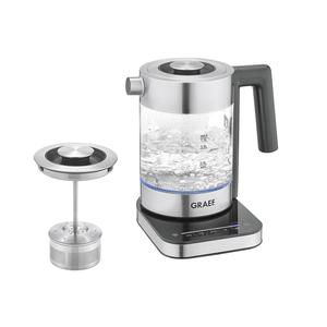GRAEF WK 350 EU Electric <b>Kettle</b> Glass <b>Kettle</b> with Tea Infuser - Product Image 1