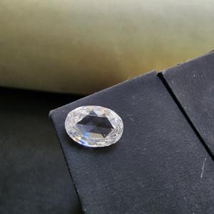 Diamant de laboratoire CVD ovale fantaisie taille rose de 1,445 carats, certifié IGI, luxe durable avec une touche vintage - Product Image 4